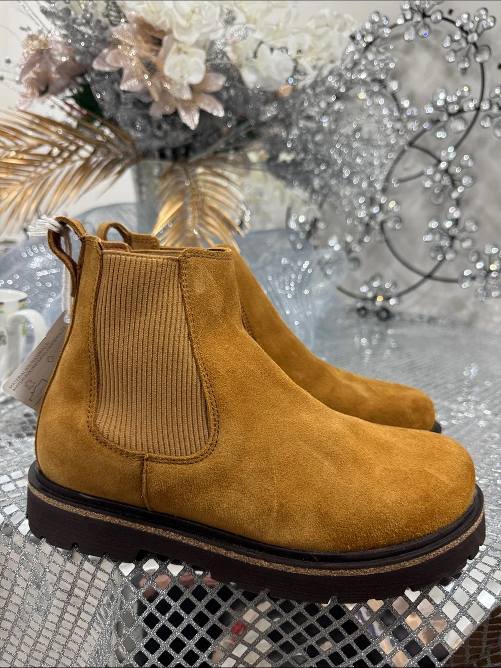 Birkenstock suede chukka